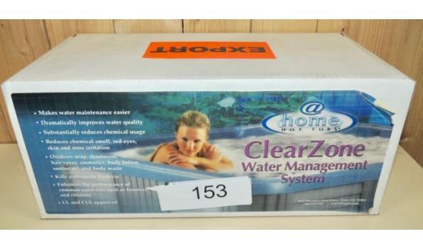 Water Mangement System Clear Zone @ Hometubs fabr. Dimension one Spa’s